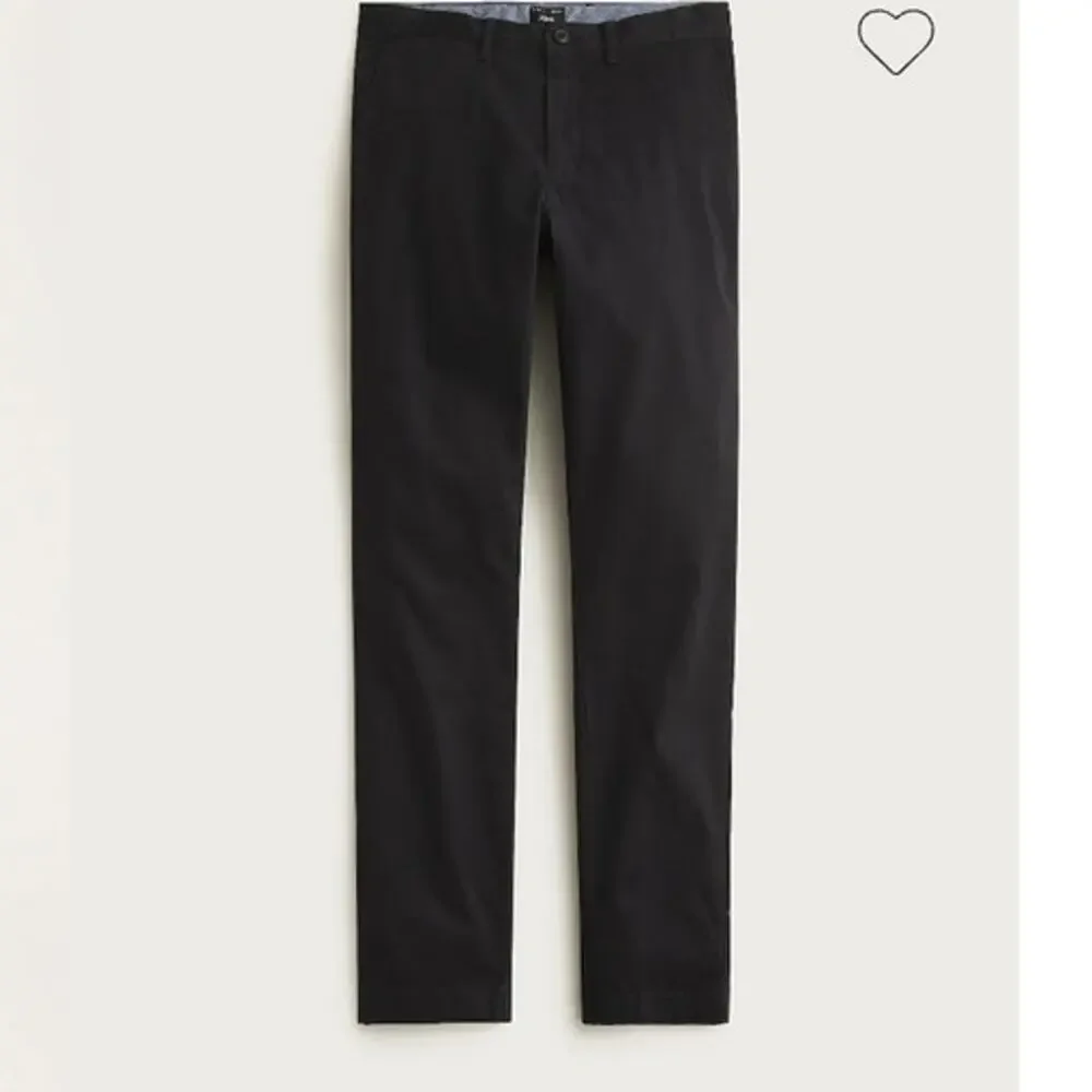 NWT J. Crew Men's 1040 Athletic Tapered-Fit Stretch Chino Pant Black 31/38